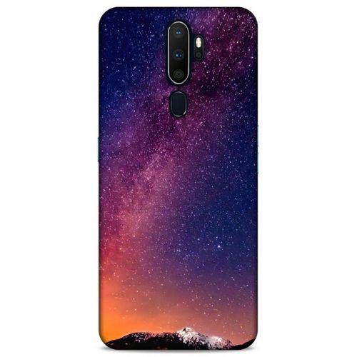 Lopard Oppo A5 2020 Uyumlu Kılıf Gece'S (5) Koruma Kabı Gece Mor