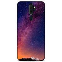 Lopard Oppo A5 2020 Uyumlu Kılıf Gece'S (5) Koruma Kabı Gece Mor