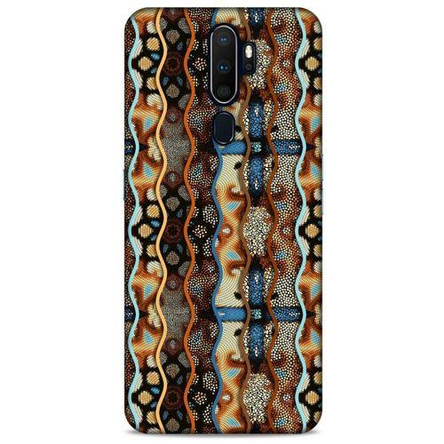 Oppo A9 2020 Kılıf Baskılı Özel Seri Taşlı (33) Hybrid Kılıf