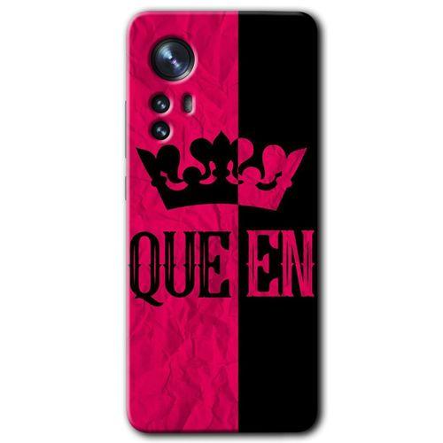 Xiaomi Mi 12 Kılıf HD Desen Baskılı Arka Kapak - Queen