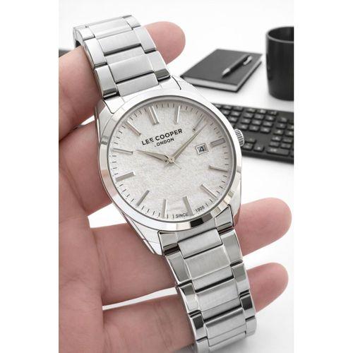 Lee Cooper Erkek Kol Saati 50 Metre Suya Dayanıklı Çelik Kordon + Bileklik Hediyeli VS.BLKT.0842