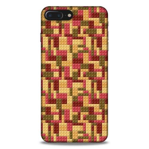 Lopard Apple Iphone 7 Plus Uyumlu Kılıf BloX (47) Crystal Flex Kılıf Kırmızı