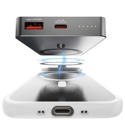 Apple iPhone 17 Air Kılıf M-safe Şarj Özellikli Metal Kamera Standlı Lenyes CK226 PC Kapak