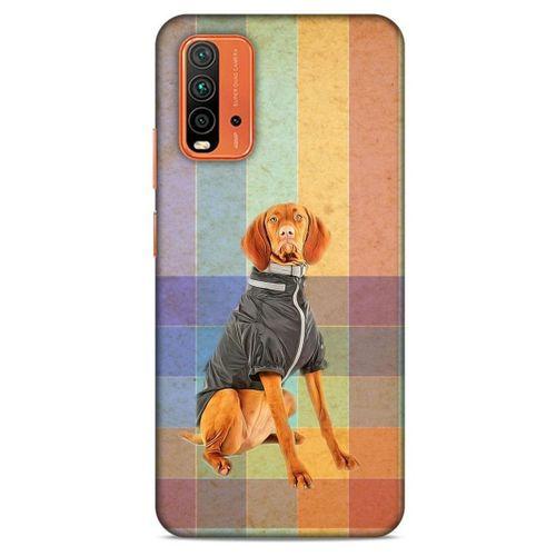 Lopard Xiaomi Redmi 9T Uyumlu Kılıf Köpek Kıyafetleri (36) Glitter Kılıf