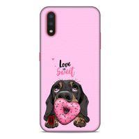 Animax Dachshund Donut Samsung Galaxy A01 Kılıf Desenli Silikon