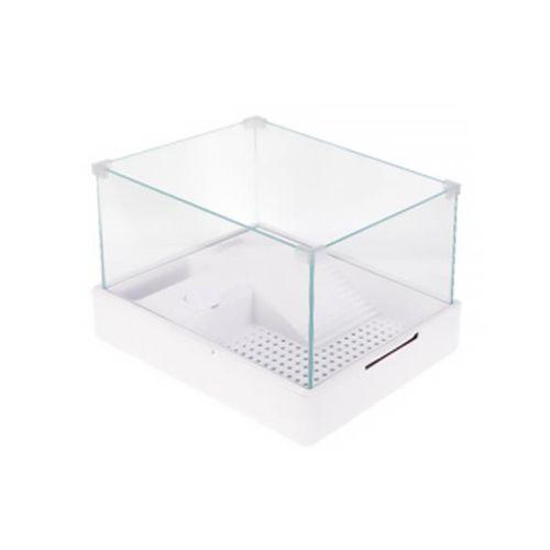 Sobo Cam Kaplumbağa Bahçesi Filtre-Lambalı 40x29x25