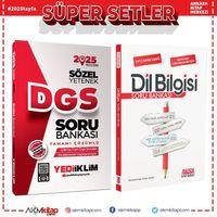 Yediiklim 2025 DGS Sözel Yetenek ve AKM Dil Bilgisi Soru Bankası Seti 2 Kitap