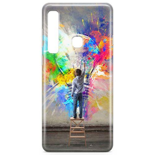 Samsung Galaxy A9 2018 Kılıf Ampül Arka Kapak Koruma Desenli Full Koruyucu