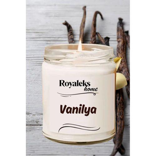 Doğal Özel Seri Kokulu Dekoratif Kavanoz Mum 210 cc - Vanilya - RYL