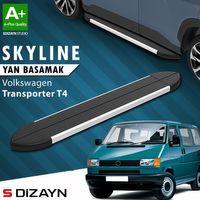 S-Dizayn VW Transporter T4 Kısa Şase Skyline Aluminyum Yan Basamak 213 Cm 1995-2003 A+ Kalite