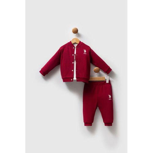 U.s. Polo Assn 3'lü Takım Usb2533 Bordo