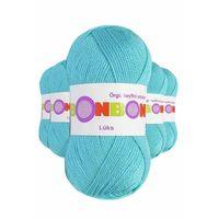 5 Adet Lüks Patik İpi Yünü Turkuaz 98238