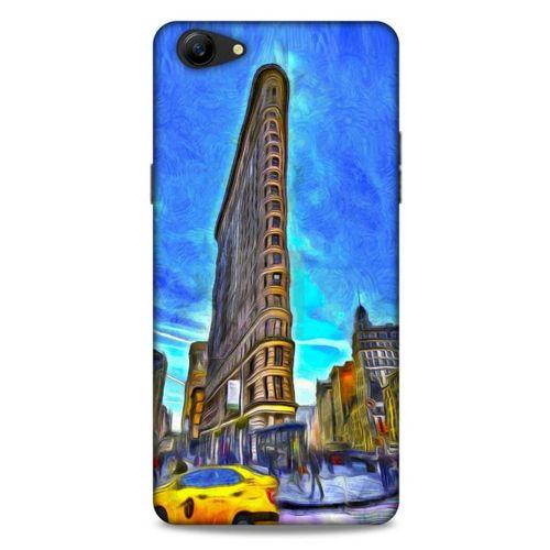 Oppo A79 Kılıf Dünya Mimarisi (7) Telefon Kılıfı Flat Iron New York