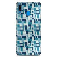 Lopard Samsung Galaxy A30 Uyumlu Kılıf BloX (42) Rugged Armor Kılıf Açık Mavi