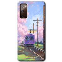 Samsung Galaxy S20 FE Kılıf Baskılı Kapak - Rails Paint +Tam Kaplayan Mat Seramik