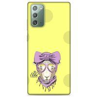 Animax Eşarplı Koyun Samsung Galaxy Note 20 Kılıf Desenli Silikon