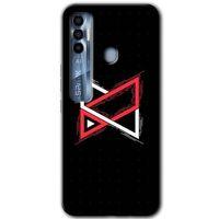 MRCİLETİSİM Tecno Spark 7 Pro Kılıf HD Desen Baskılı Arka Kapak+Temperli Cam - Kilit