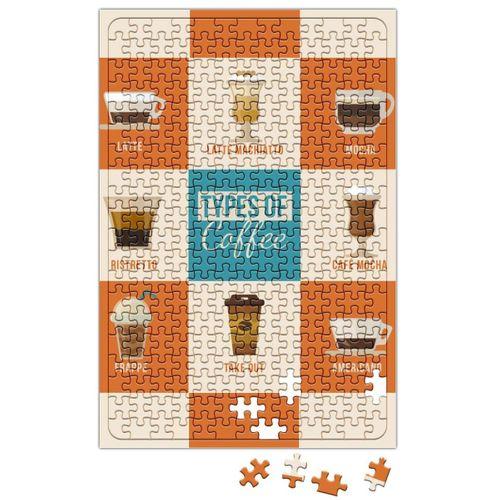 Types of Coffee Puzzle 240 Parça Yapboz
