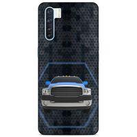 Lopard Oppo A91 Uyumlu Kılıf PickUpX (8) Baskılı Kılıf Gece Mavi