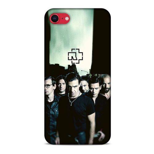 Apple iPhone SE 2020 Kılıf Almanya (28) Arka Kapak Rammstein