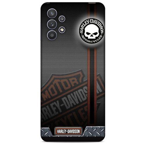 Samsung Galaxy A32 Uyumlu Kılıf Motorsiklet (46) Core Armor Kılıf Harley