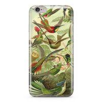 Apple iPhone 6 Plus - 6S Plus Kılıf Suluboya Trochilus Arka Kapak Koruma Desenli Full Koruyucu