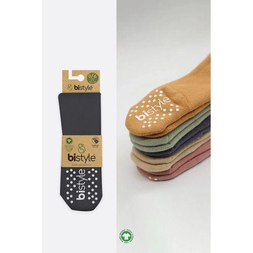 Tekli Kaymaz Mix Havlu Külotlu Çorap 50501 Antrasit