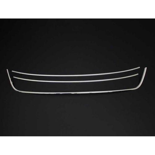 Volkswagen Caddy Uyumlu Krom Ön Tampon Çıtası 3 Parça 2010-2014 Arası