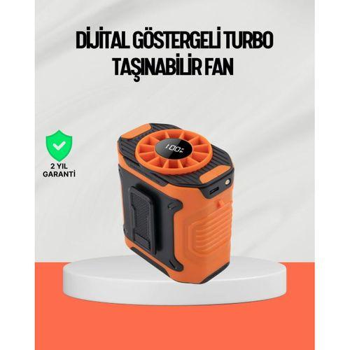 Usb Şarjlı Güçlü Hız Ayarlı El Ve Bel Fanı