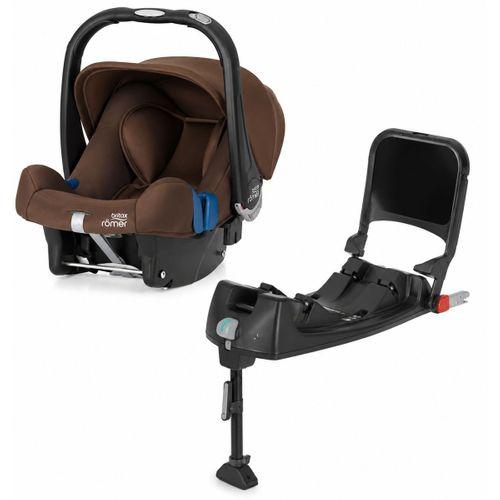 Britax-Römer Baby Safe Plus SHR II Bundle 0-13 kg Ana Kucağı + Baza / Wood Brown