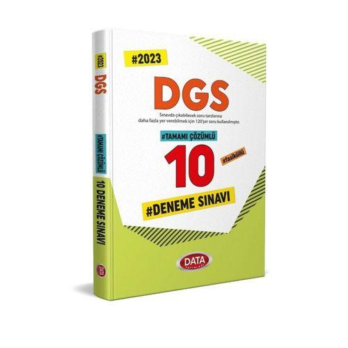 2023 DGS Tamamı Çözümlü 10 Deneme Sınavı Data Yayınları