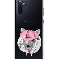 Zoologix (64) Samsung Galaxy Note 10 Şeffaf Kılıf Silikon Desenli