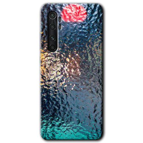 Xiaomi Mi Note 10 Lite Kılıf HD Desen Baskılı Arka Kapak - Blur Cam + Kırılmaz Cam