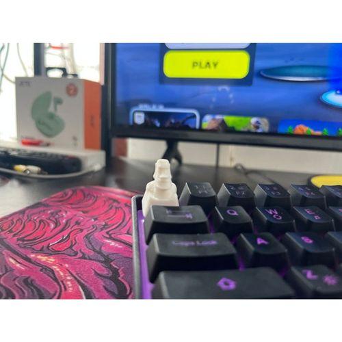 Membran Gerilmiş Moai Tuş Kapağı (Bu ürün Sadece Plastik parçadır - Almadan Önce Soru Sorabilirsiniz)