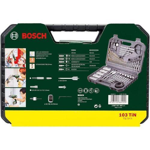 Bosch V Line 103 Parça Matkap Delme ve Vidalama Seti 2607017367