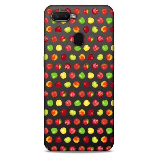 Frutix Elma 01 Oppo Ax7 Kılıf Desenli Silikon