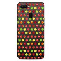 Frutix Elma 01 Oppo Ax7 Kılıf Desenli Silikon