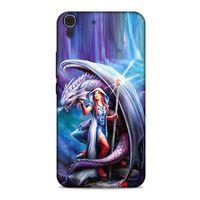 Huawei Honor 8a Kılıf Dragons (31) TPU Kılıf Ejderha ve Sahibe