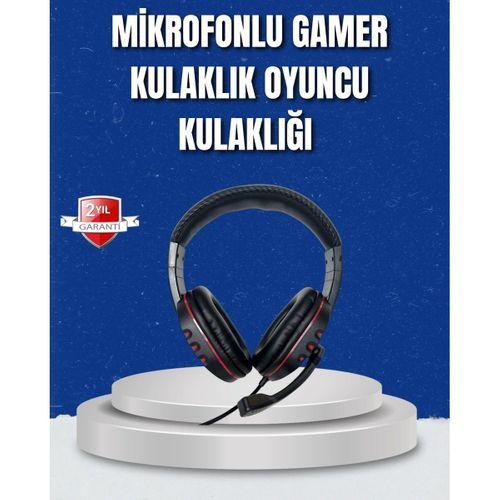 Bilgisayar  Kulaklığı – Yumuşak Pedli, Dayanıklı İpli Kablo