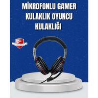 Bilgisayar  Kulaklığı – Yumuşak Pedli, Dayanıklı İpli Kablo