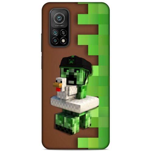 Lopard Xiaomi Mi 10T 5G Uyumlu Kılıf PiXel (35) Fit Design Kılıf Creeper