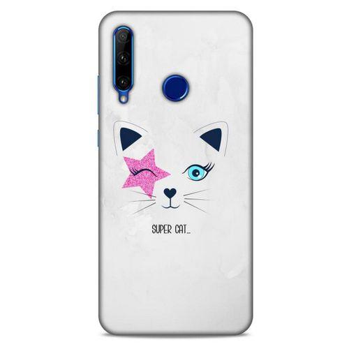 Lopard Huawei Y6P Uyumlu Kılıf Kediler (19) Kılıfları Süper Kedi