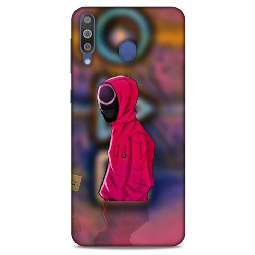Samsung Galaxy M30 Uyumlu Kılıf Squid Game (24) Darbe Emici Kılıf Un-hyea