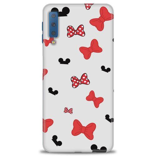 Samsung Galaxy A7 2018 Kılıf HD Baskılı Kılıf - Fiyonklar + Tam Ekran Koruyucu