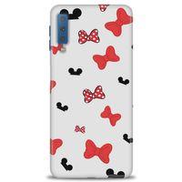 Samsung Galaxy A7 2018 Kılıf HD Baskılı Kılıf - Fiyonklar + Tam Ekran Koruyucu