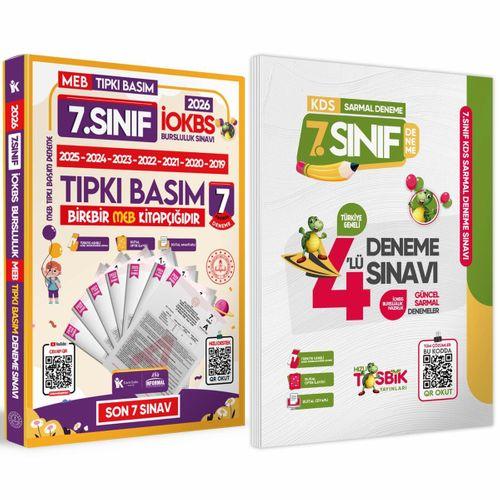 2026 7 Sınıf YENİ SİSTEM İOKBS BURSLULUK Tıpkı Basım ve Sarmal Deneme Seti Türkiye Geneli D  Çözümlü