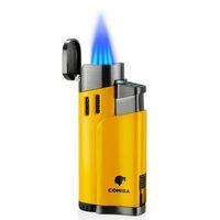 Cohiba CCM0628 4 Jet Torch Puro Çakmağı Sarı