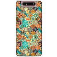 Ethnic Culture (62) Samsung Galaxy A80 Kılıf Silikon Kapak Desenli