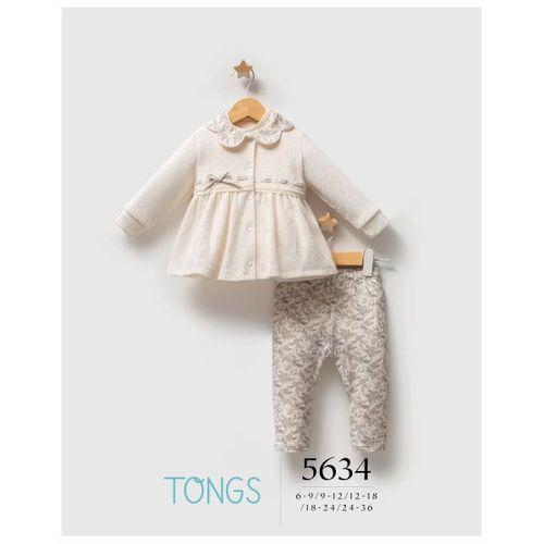 Tongs Baby Little Honey 3'lü Takım 5634 Ekru