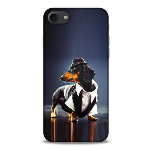 Apple Iphone 8 Kılıf Köpek Kıyafetleri (1) Kılıfı Dakhund Gömlek